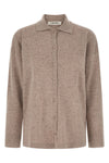 smmgatti cardigan in solid-knit wool and cashmere yarn