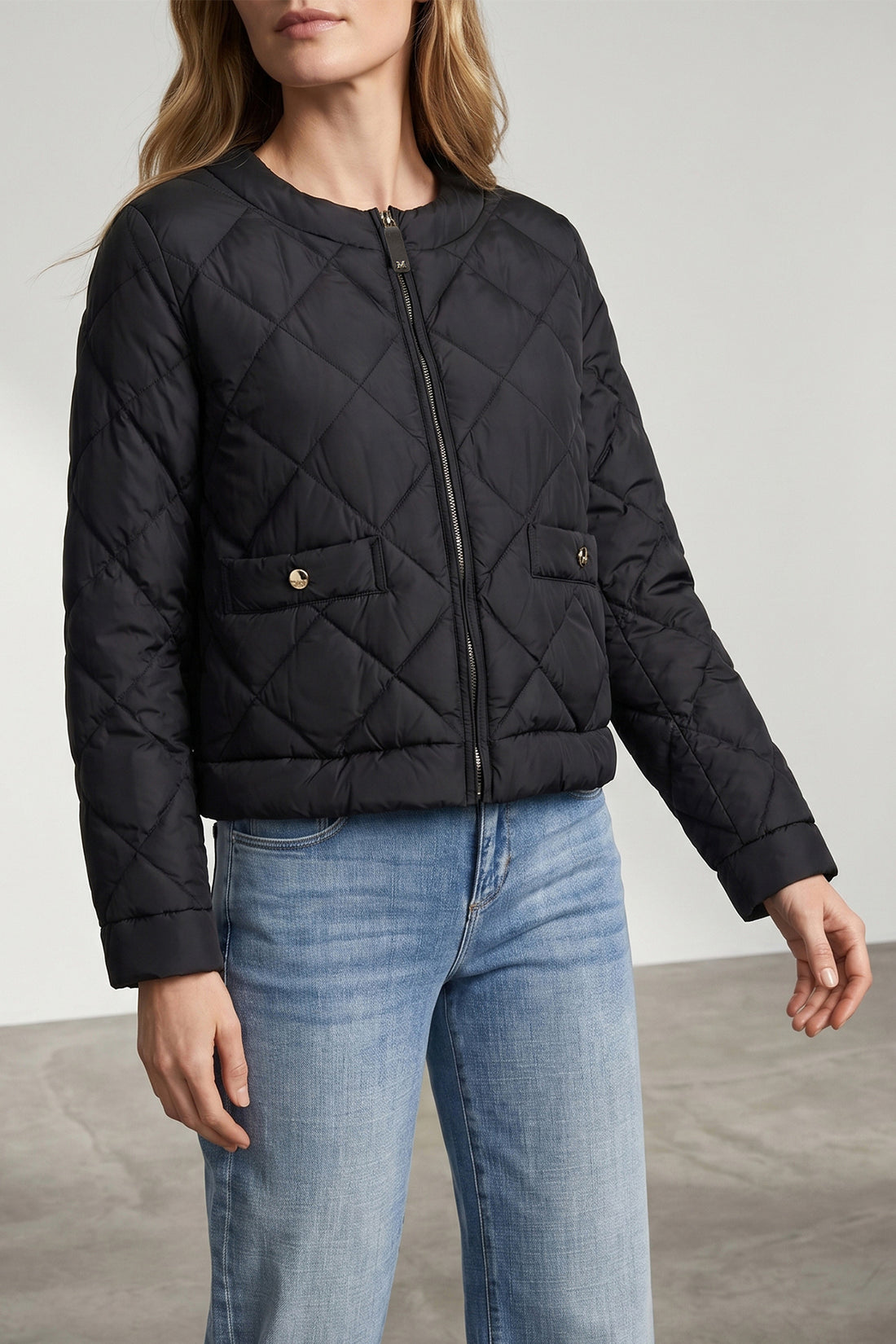 MAX MARA THE CUBE 48 mtcsofta jacket in iridescent anti-drip canvas quilted