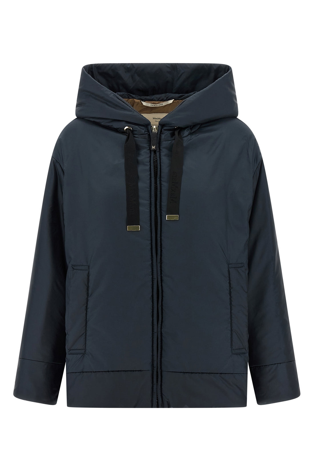 MAX MARA THE CUBE 38 mtcdaria slightly padded cameluxe waterproof canvas jacket