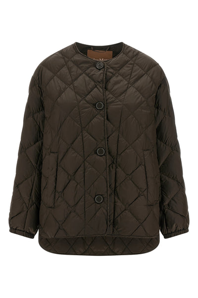 mtcsoftd down jacket in iridescent waterproof canvas quilted in diamonds and s