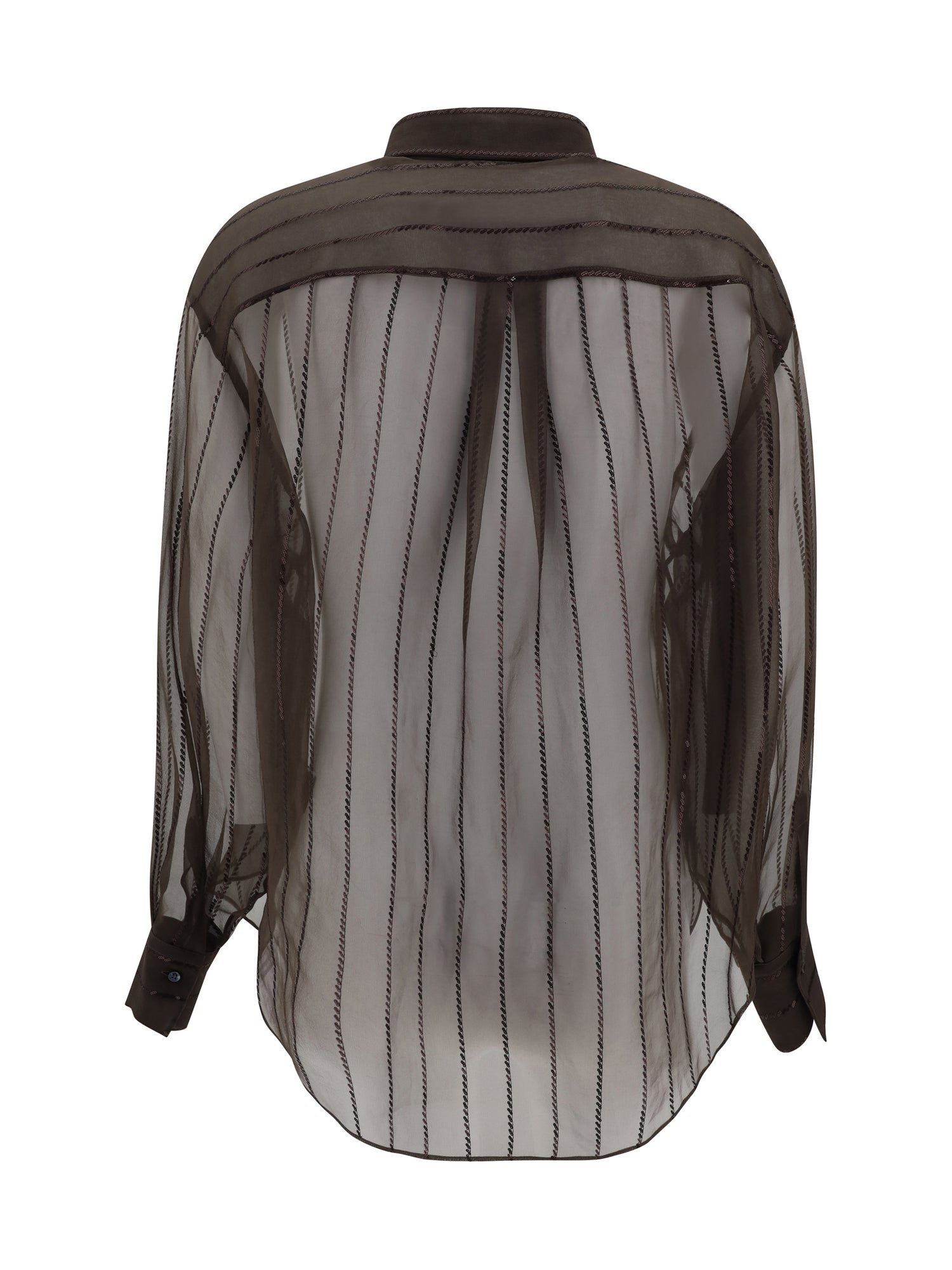 BRUNELLO CUCINELLI L silk shirt