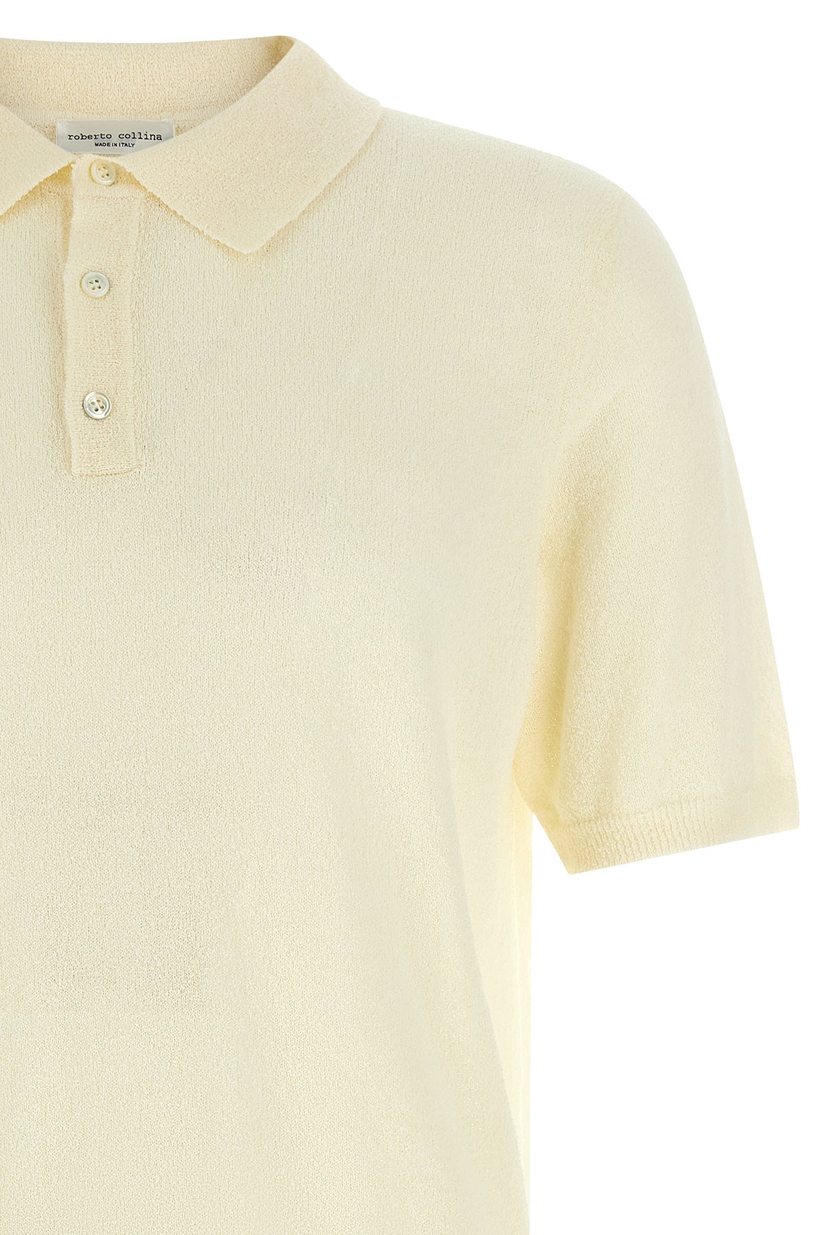 polo shirt in cotton blend