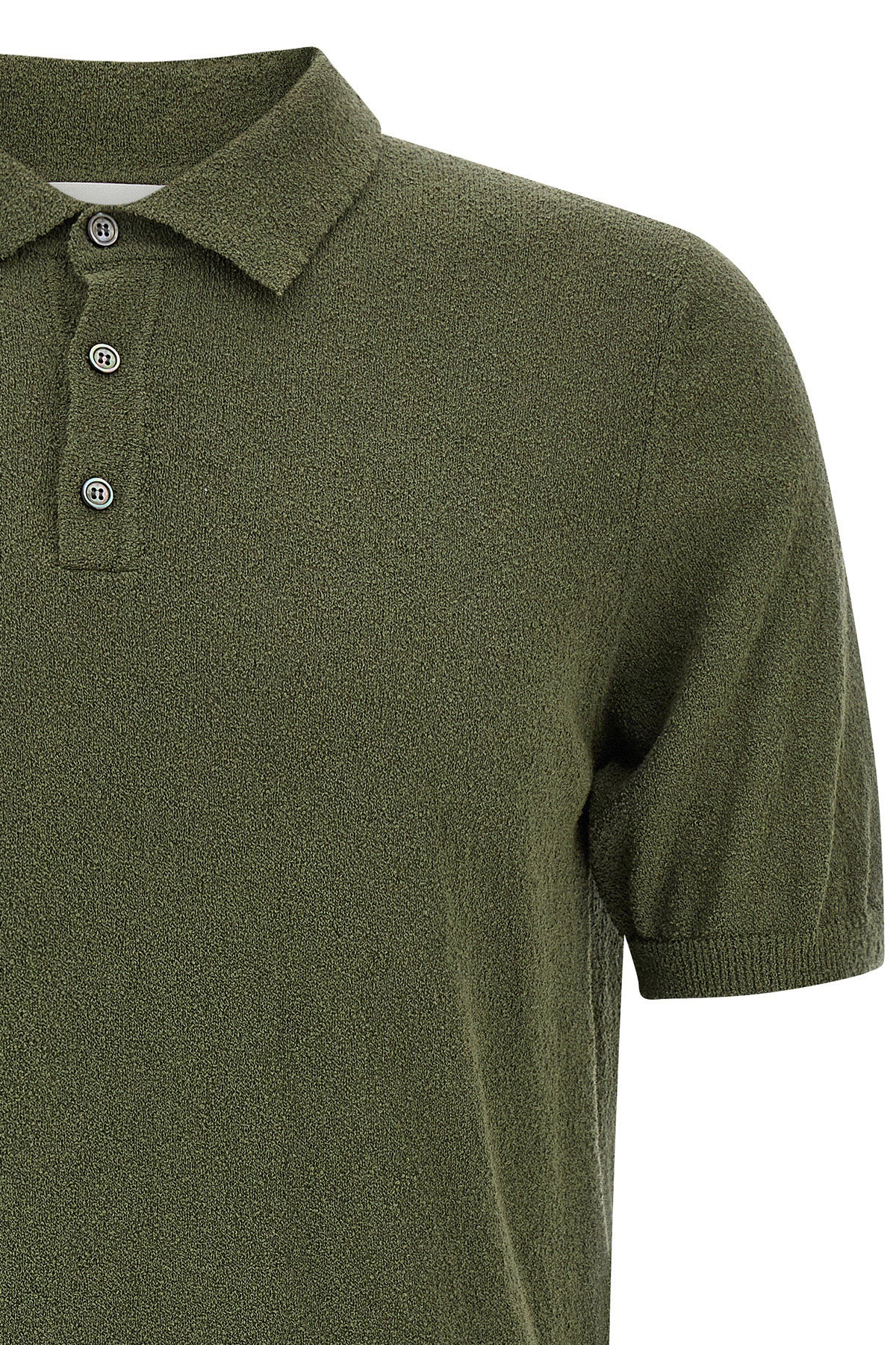 polo shirt in cotton blend