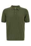 polo shirt in cotton blend