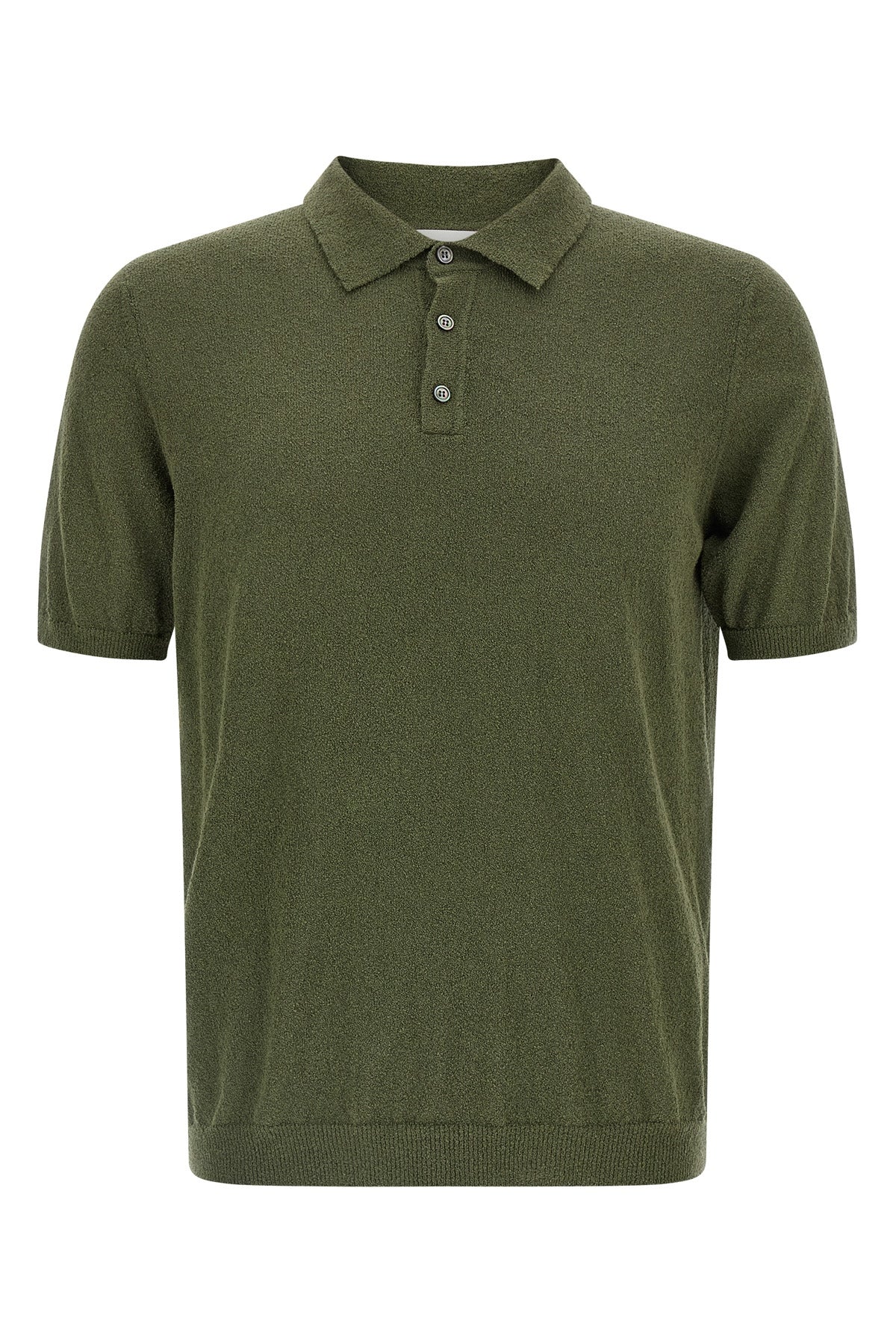 polo shirt in cotton blend