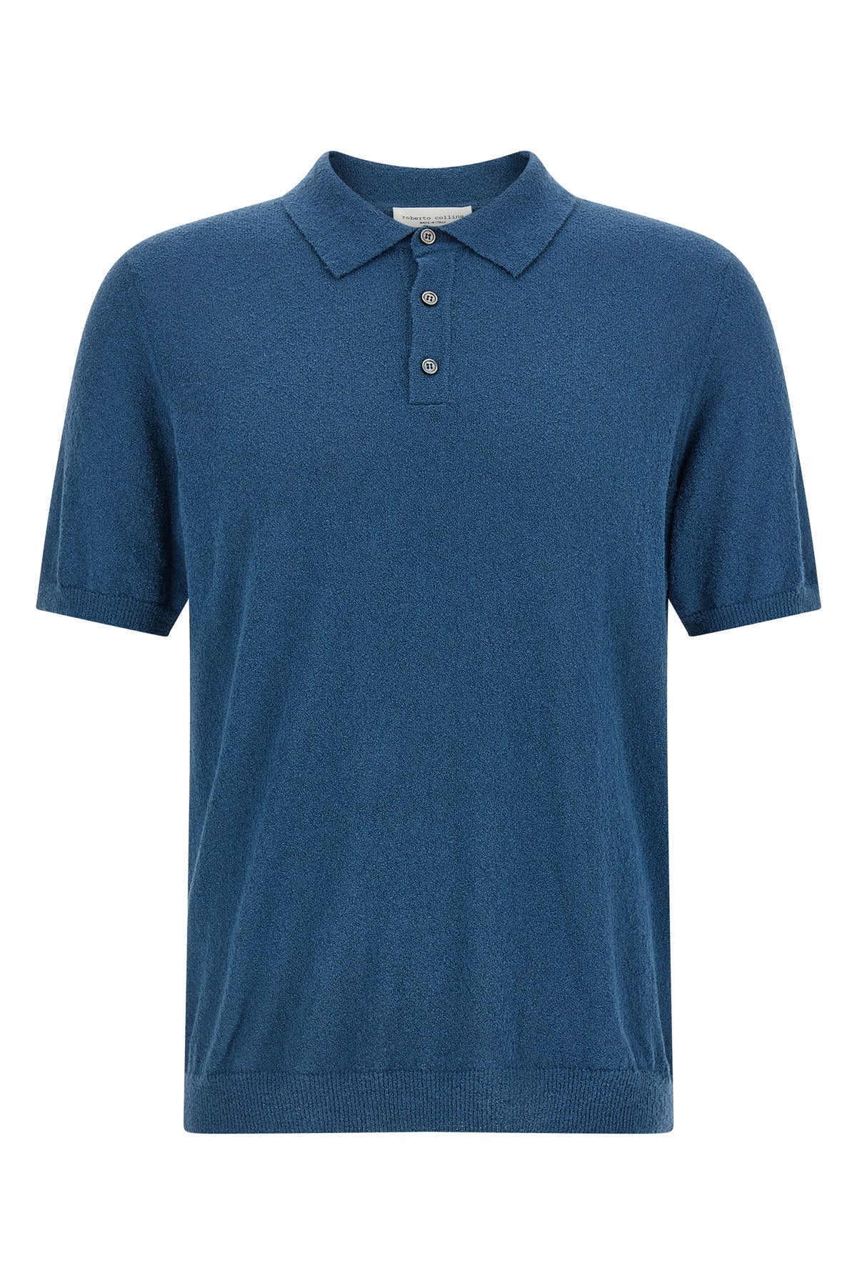 polo shirt in cotton blend