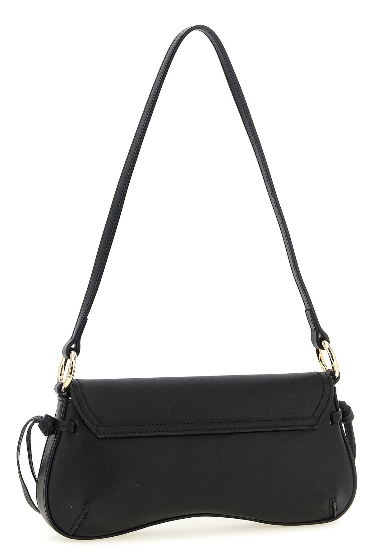 full grain nappa calf leather shoulder bag