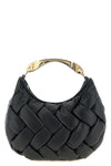 nappa effect handbag padded