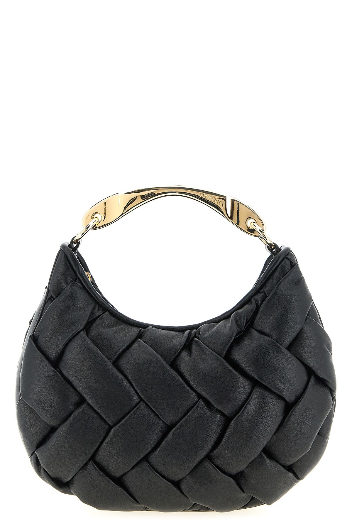 nappa effect handbag padded