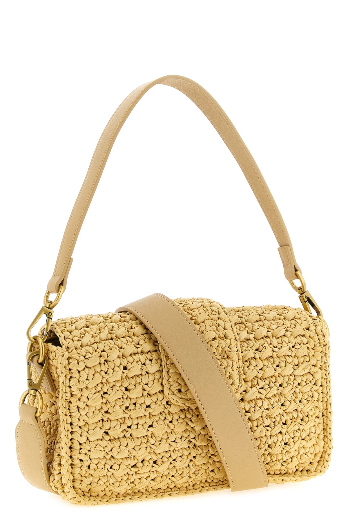 raffia crossbody bag