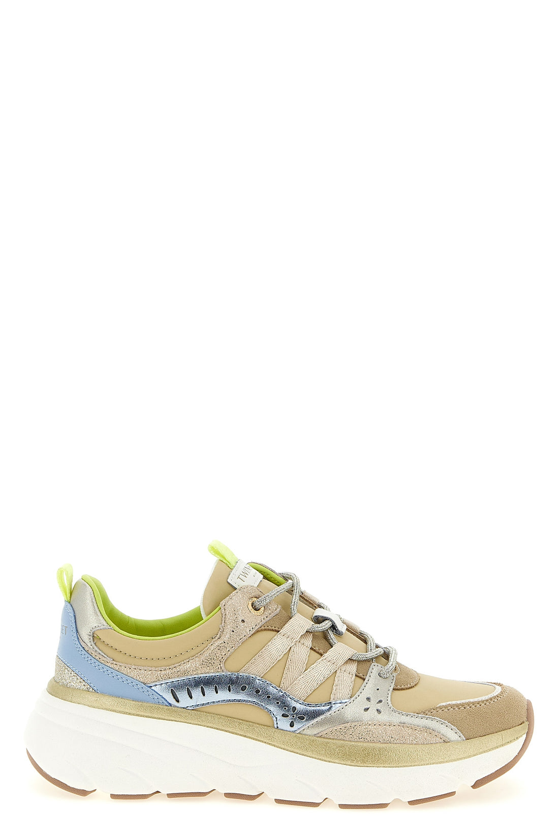 TWIN SET 36 running sneakers in suede