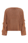 cotton and viscose blend sweater