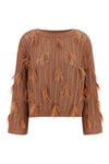 cotton and viscose blend sweater