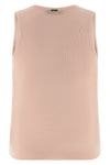 cotton blend knit top
