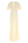 long lace dress