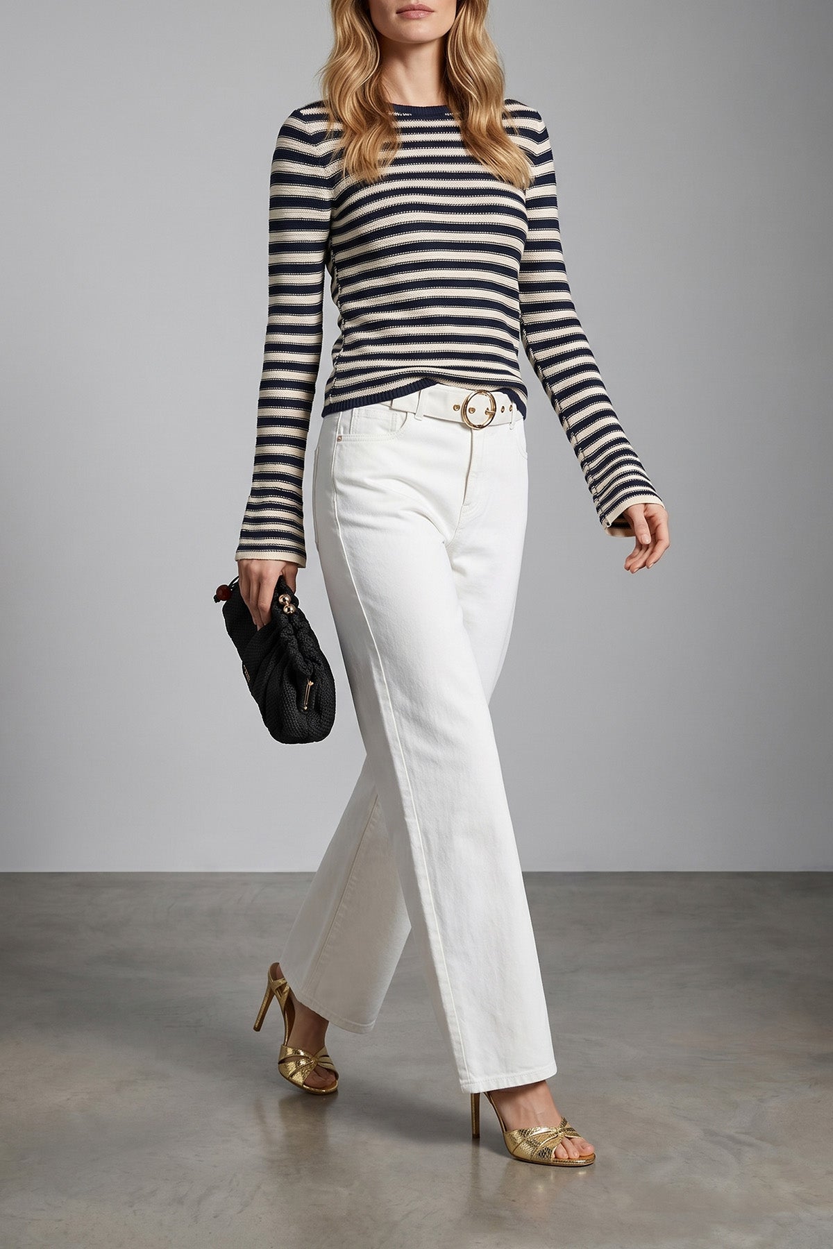 garment-dyed bull cotton denim jeans