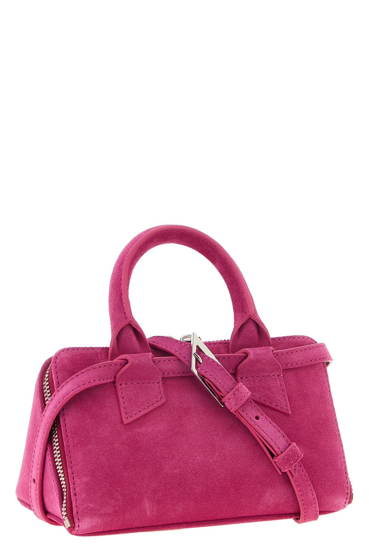 the attico friday mini handbag defines a structured silhouette