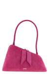 the attico sunrise shoulder bag is distinguished by an asymmetrical wedge-shap