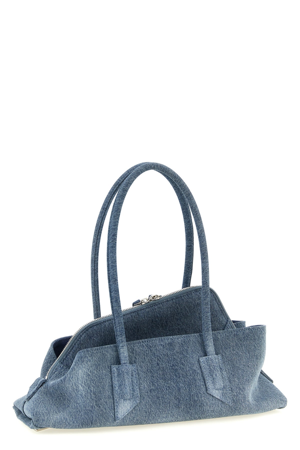 the attico la passeggiata small shoulder bag is distinguished by a geometric a