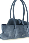 the attico la passeggiata small shoulder bag is distinguished by a geometric a
