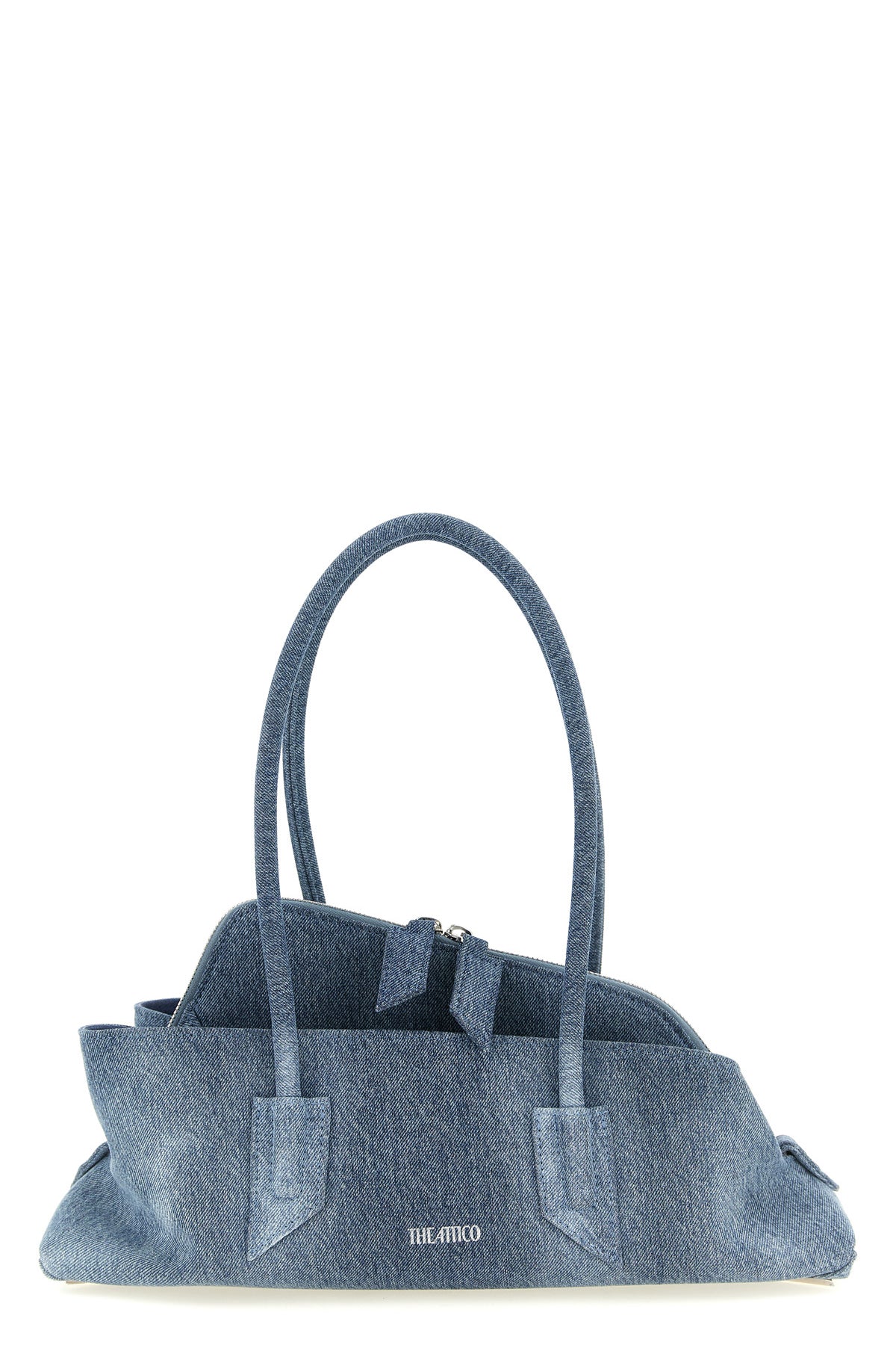 the attico la passeggiata small shoulder bag is distinguished by a geometric a