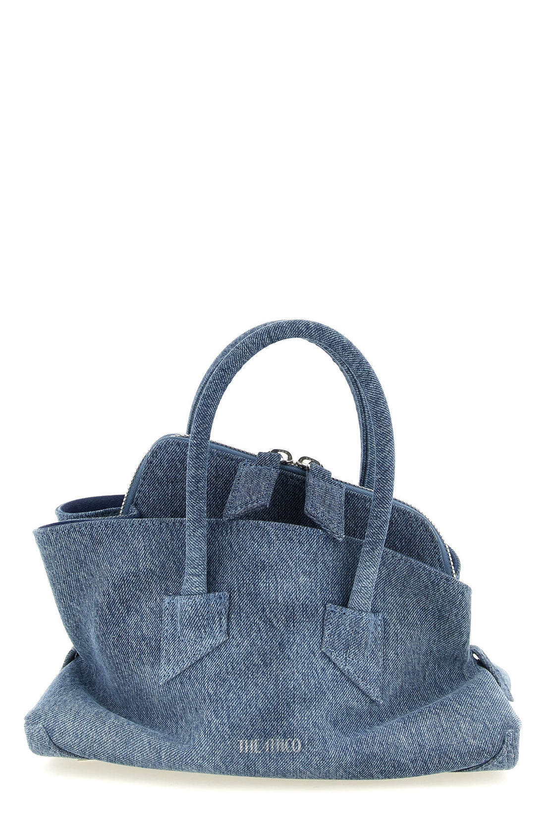 THE ATTICO OS the the attico la passeggiata mini handbag redefines classic volumes through a
