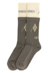 the socks the attico redefine the daily accessory through meticulous ribbed knit