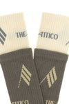 the socks the attico redefine the daily accessory through meticulous ribbed knit