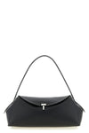 east-west shoulder bag in hammered leather