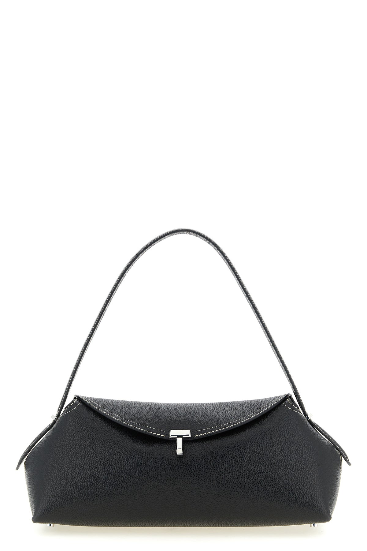 east-west shoulder bag in hammered leather