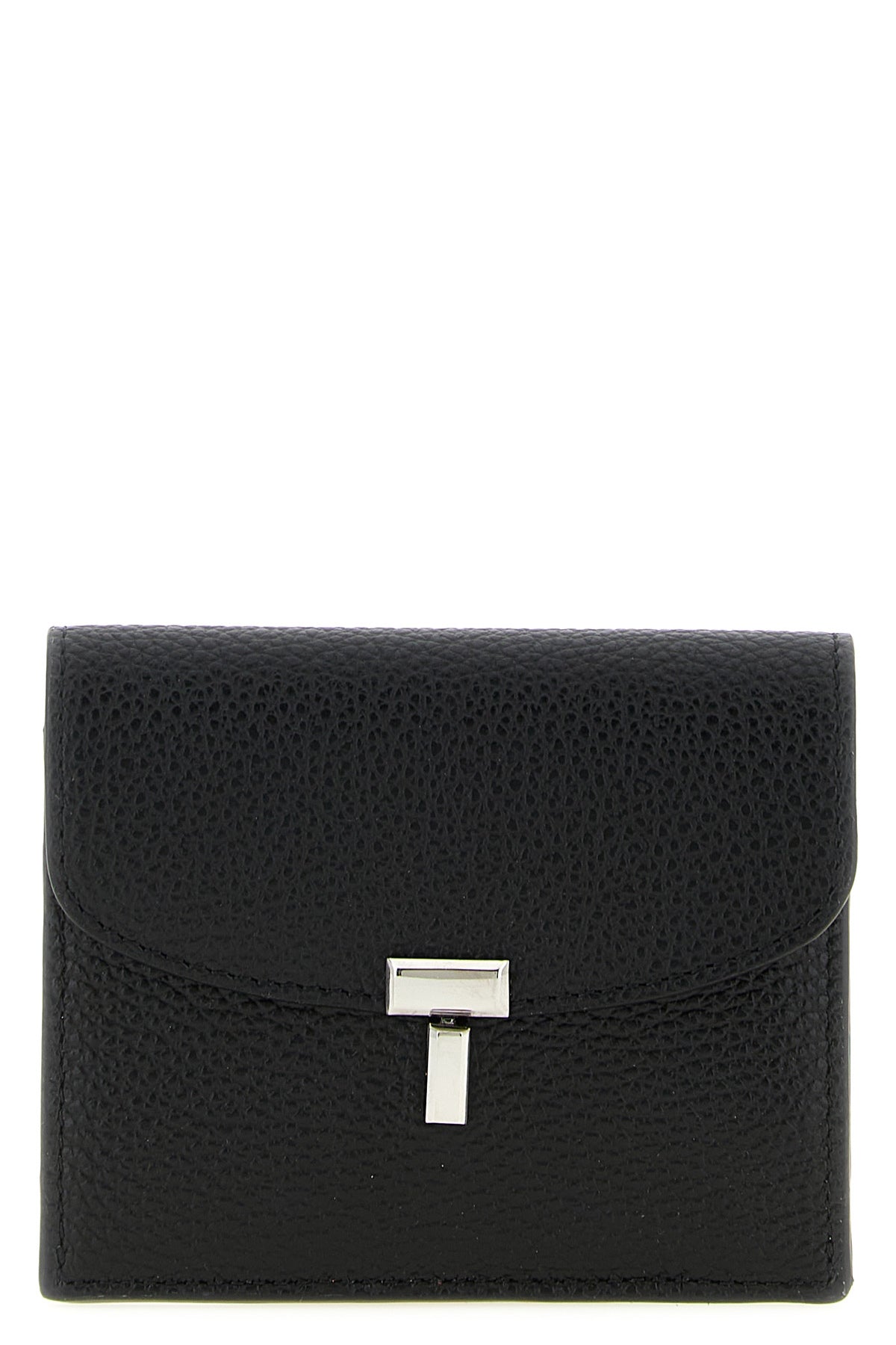 sienna hammered leather card holder