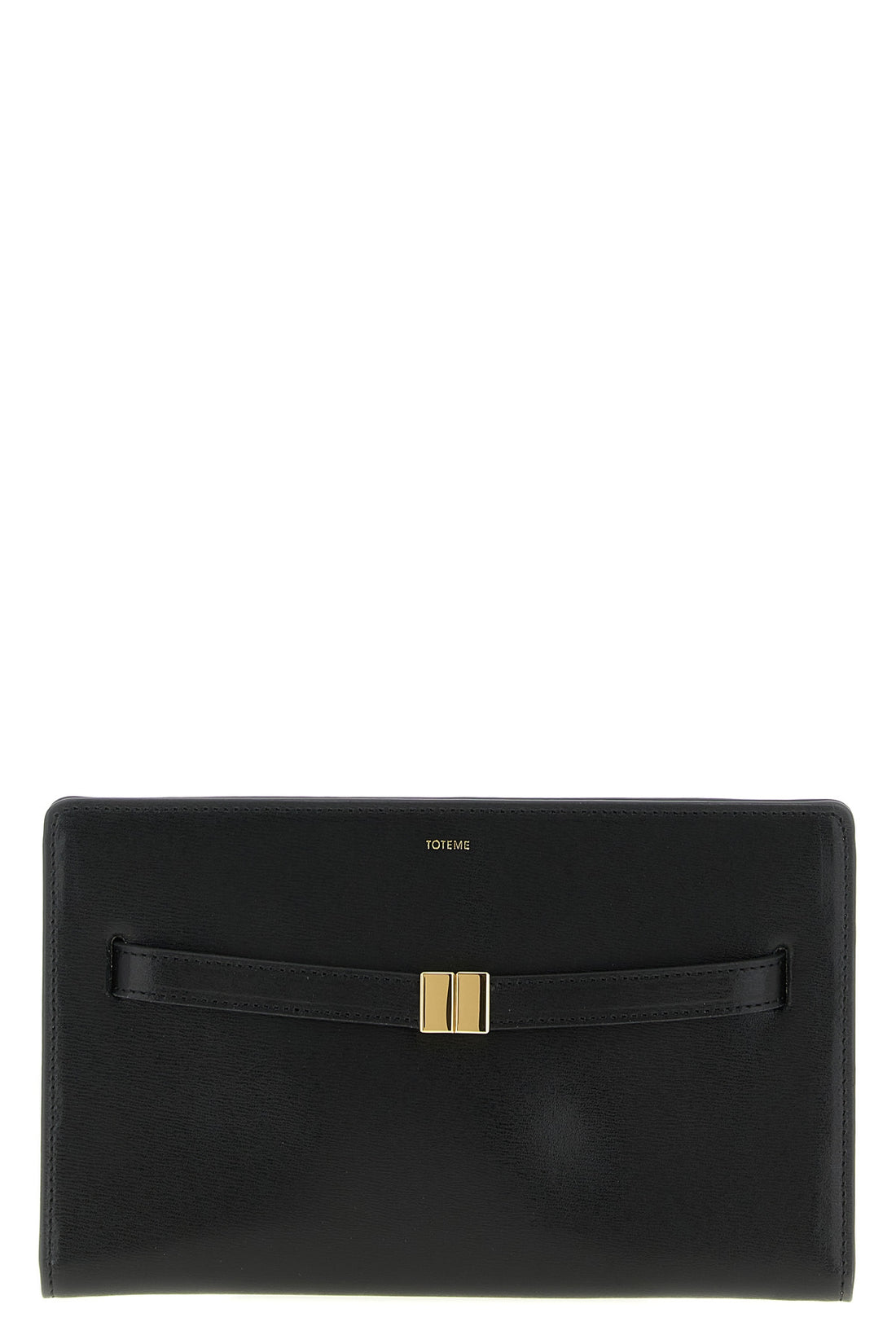 TOTEME OS belted leather leather crossbody bag