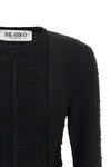 the mini dress the attico defines a new aesthetic through a complex knitting pro