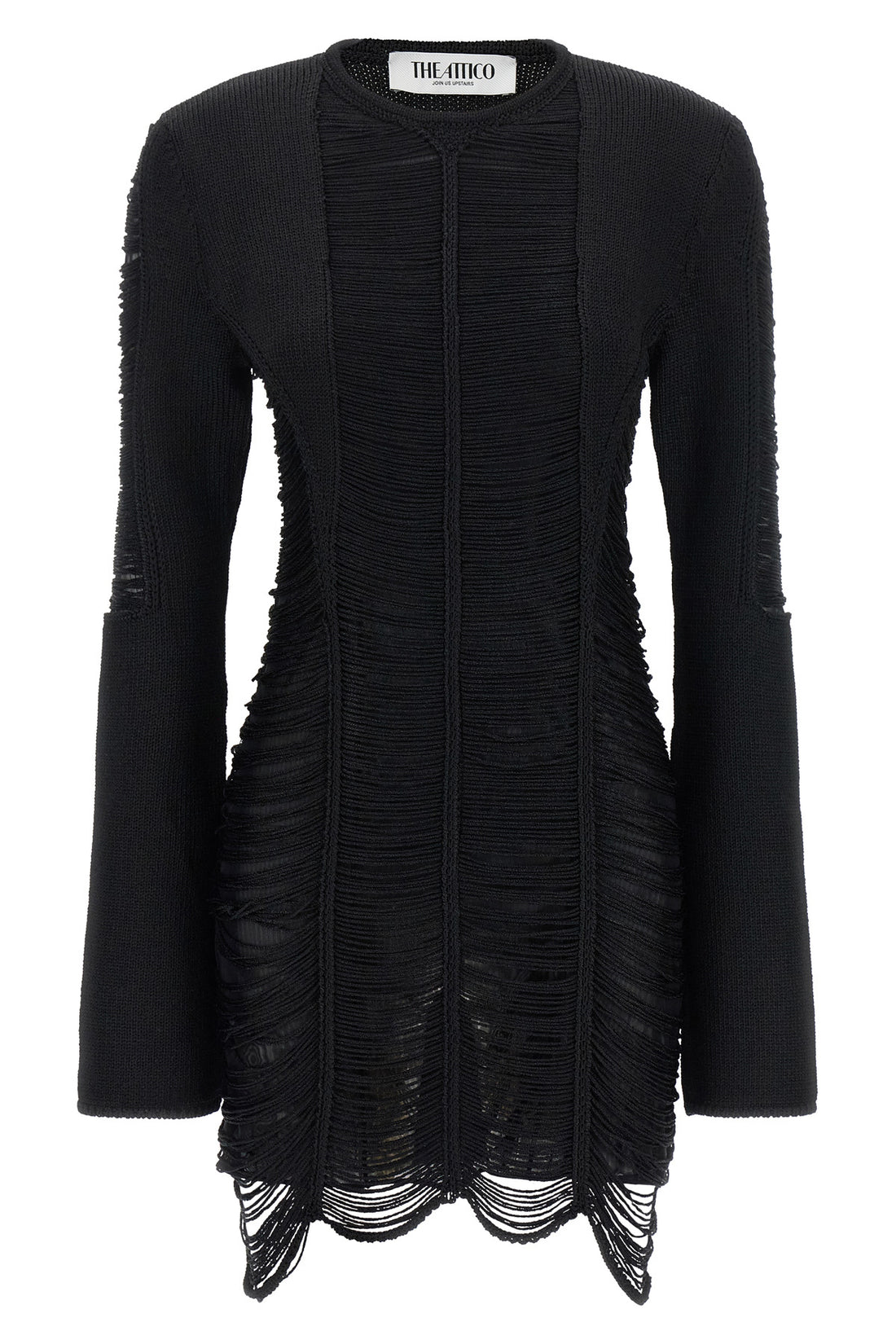 THE ATTICO 42 the mini dress the attico defines a new aesthetic through a complex knitting pro