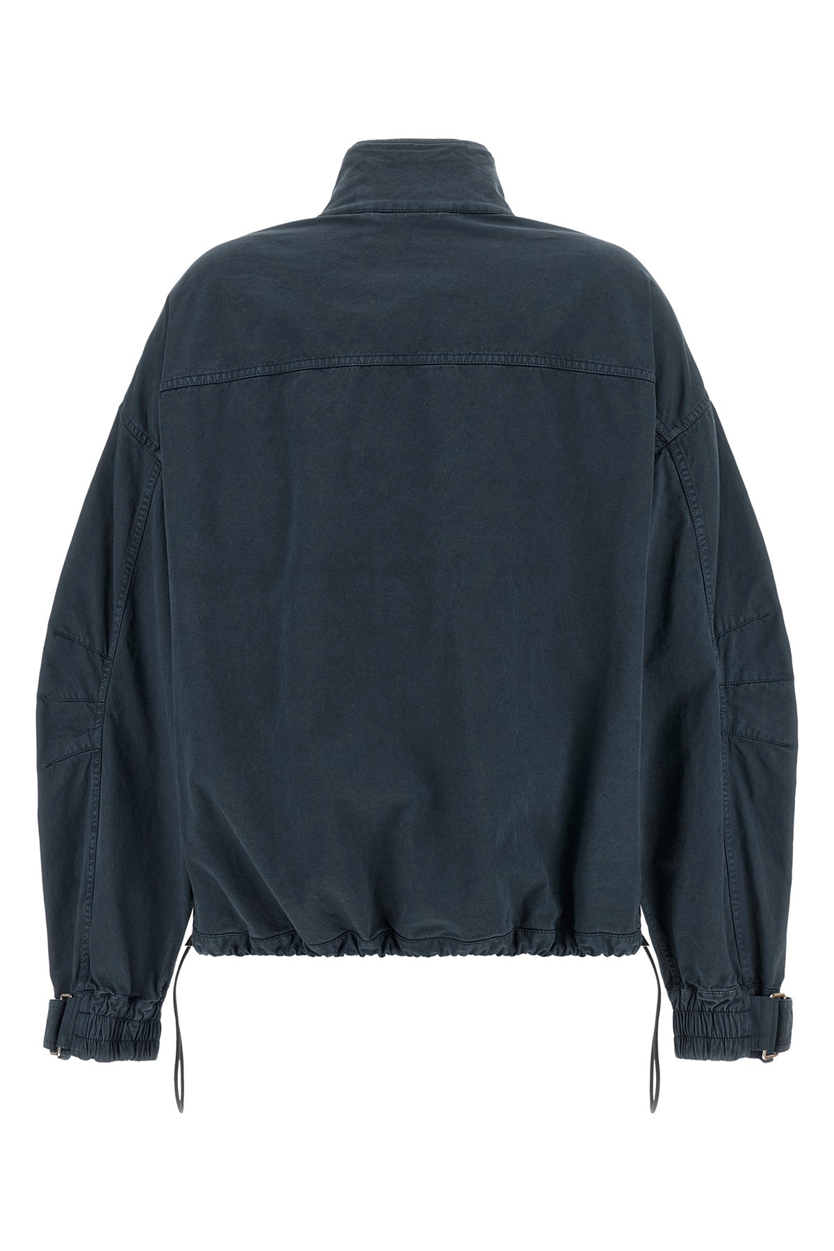 the utility-inspired bomber jacket the attico redefines outerwear volumes throug