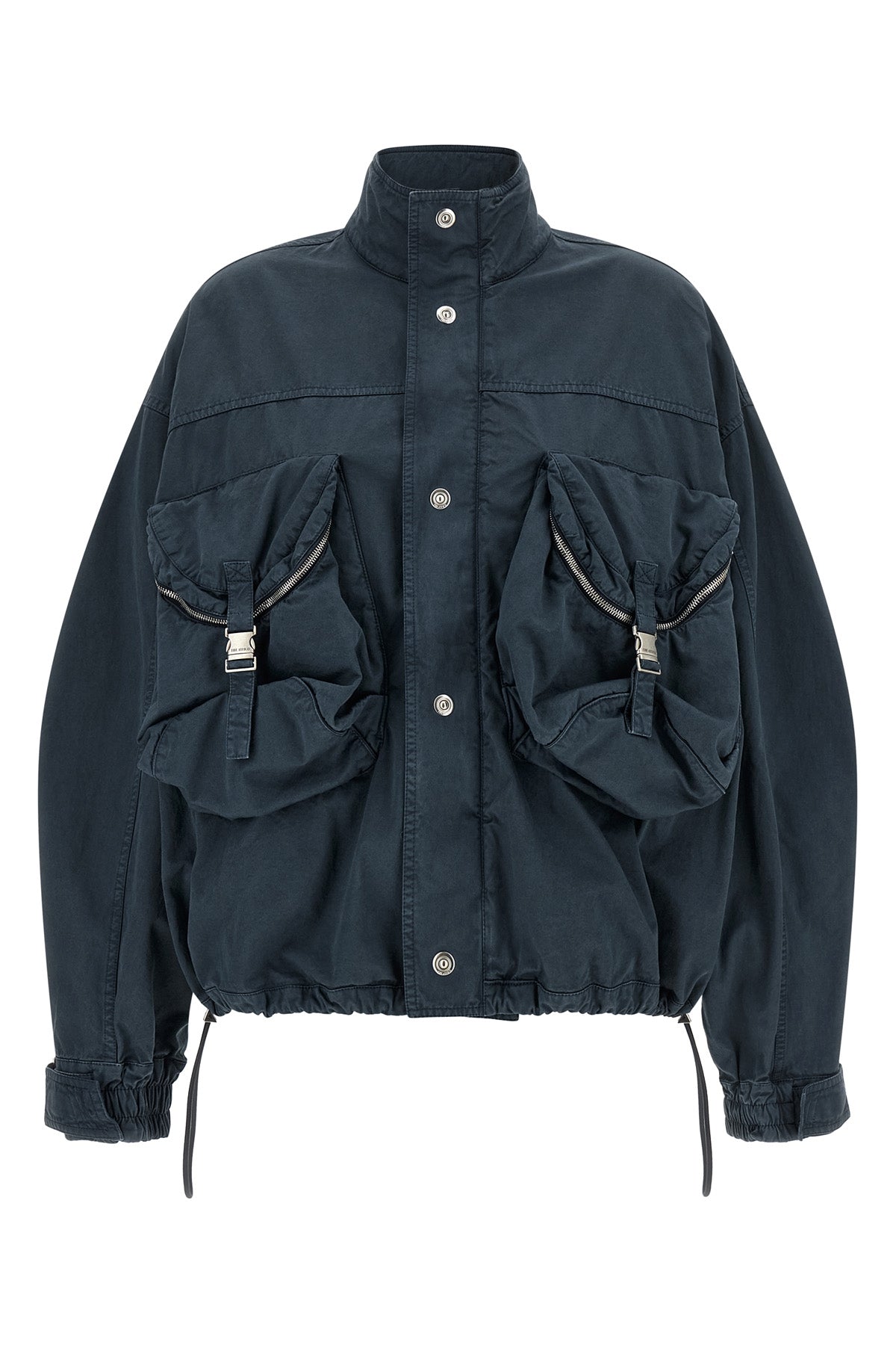 the utility-inspired bomber jacket the attico redefines outerwear volumes throug