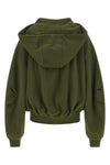 the attico hoodie redefines the codes of casual dress through a sartorial constr