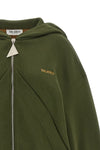 the attico hoodie redefines the codes of casual dress through a sartorial constr