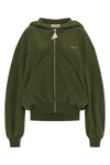 the attico hoodie redefines the codes of casual dress through a sartorial constr