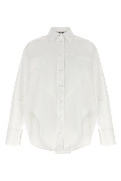the the attico shirt redefines classic tailoring through a bold and structured s