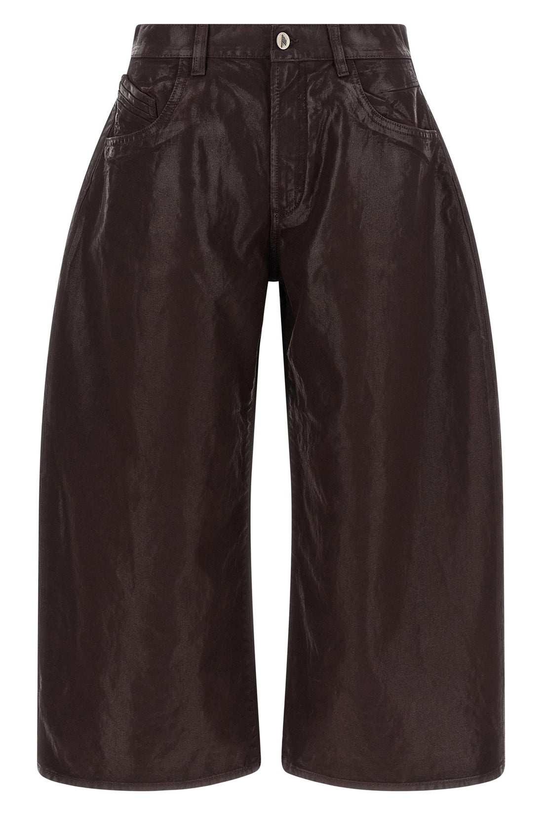 THE ATTICO 24 the attico trousers redefine the contemporary wardrobe through a wide and struct