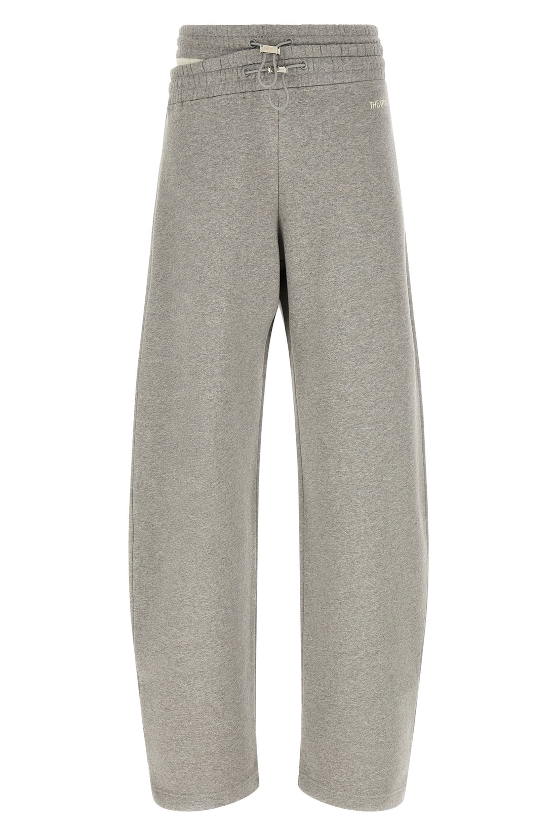 THE ATTICO 38 the the attico pants redefine casual silhouettes through a deconstructed and sli