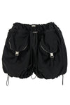 the attico shorts redefine the volumes of the contemporary wardrobe through a bo