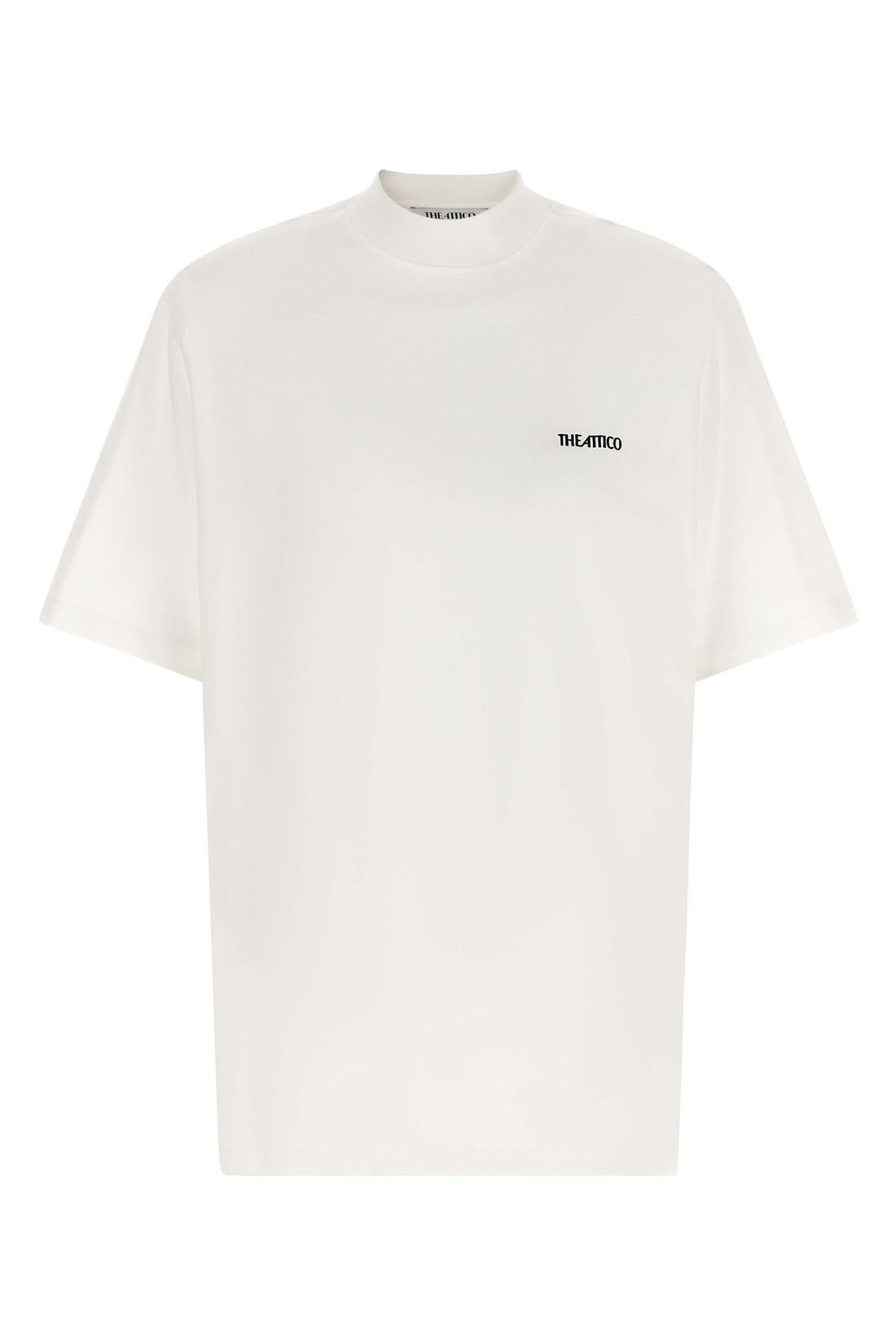 THE ATTICO 36 the the attico t-shirt redefines the codes of casual dress through a structured