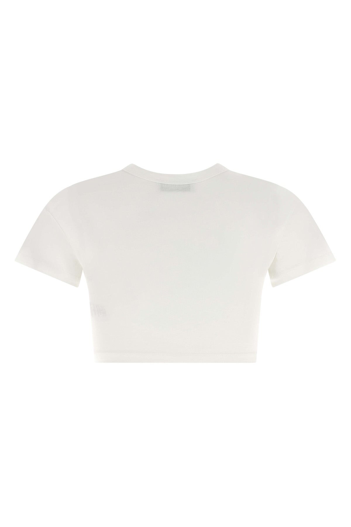 the the attico t-shirt redefines casual clothing through a precise sartorial arc