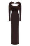 the long dress the attico defines a new concept of evening elegance through a ri