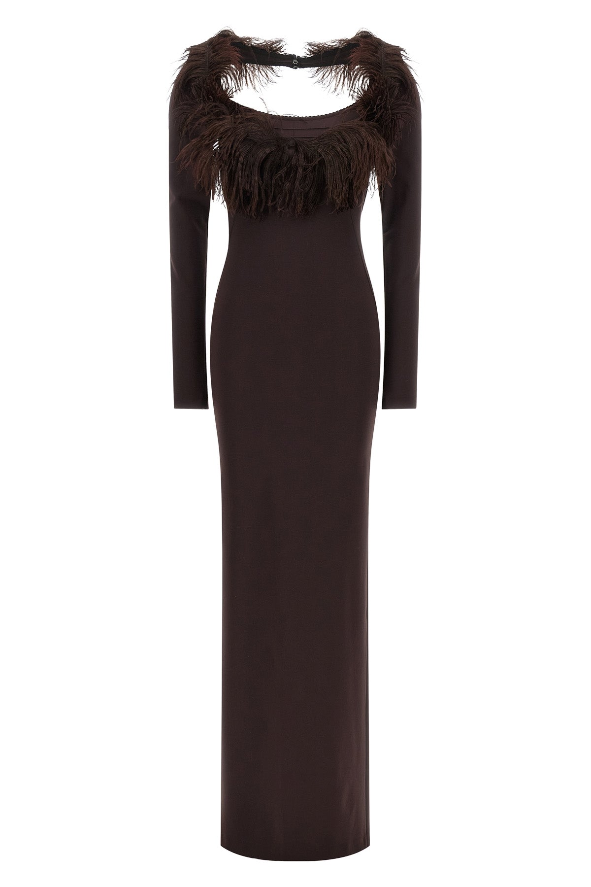 the long dress the attico defines a new concept of evening elegance through a ri