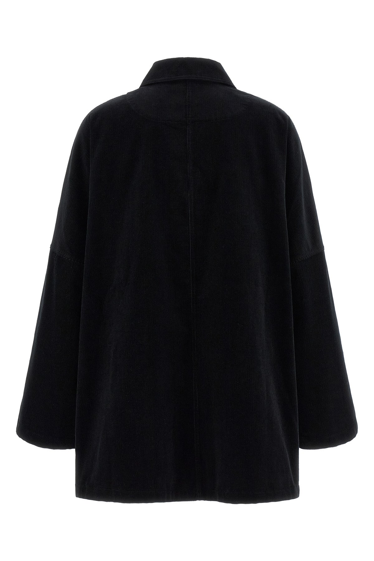 velvet overshirt