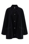 velvet overshirt