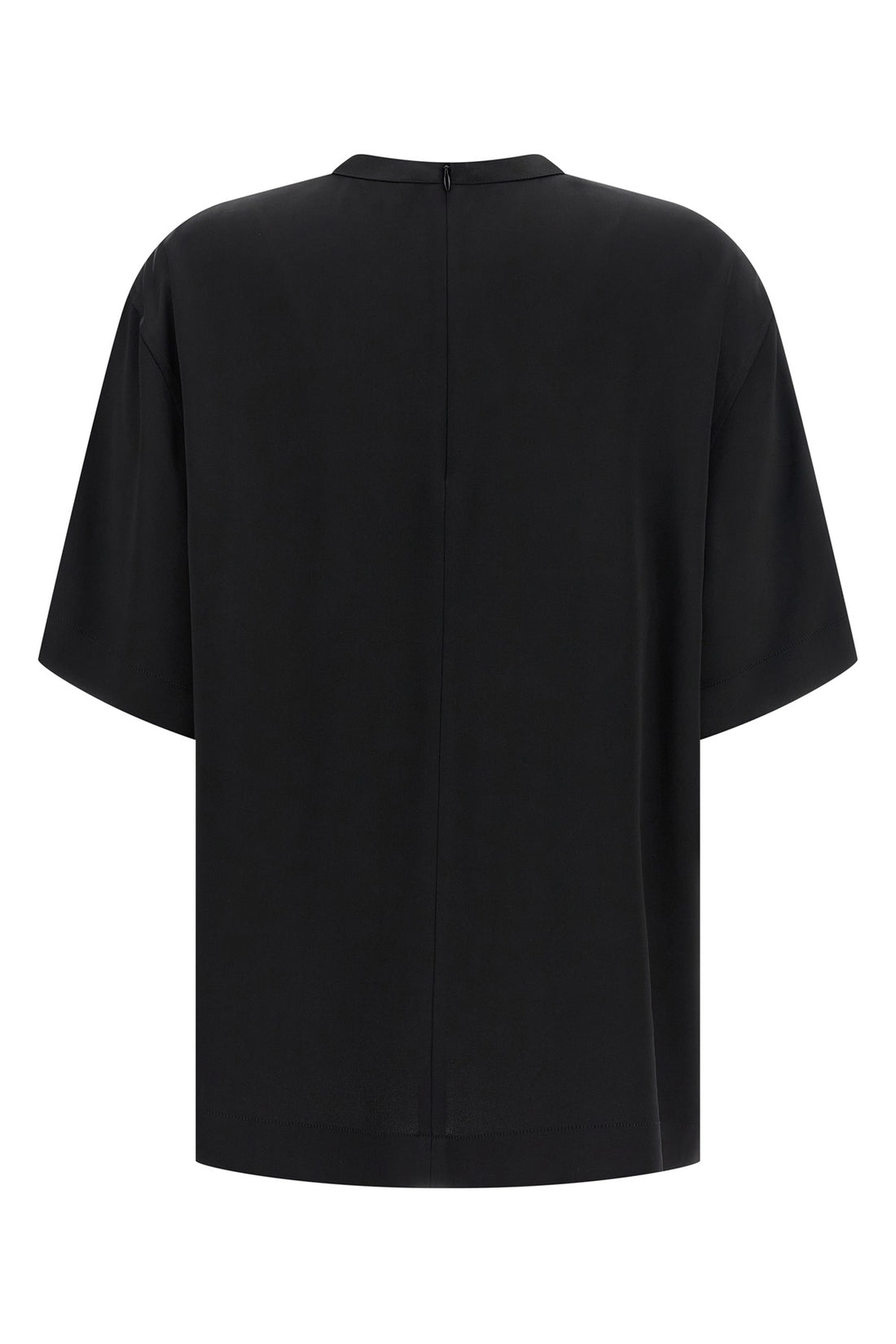 TOTEME 38 shiny satin viscose t-shirt